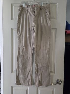 UNIONBAY Women's Beige Boot Cut Pants